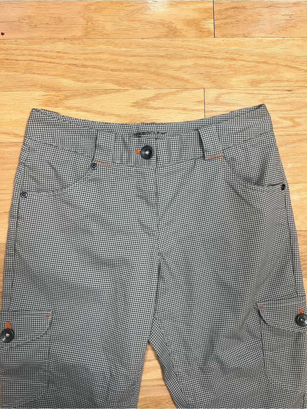 NWT Nike Golf Women’s Houndstooth Cropped Capri Cargo Pants - Picture 6 of 15